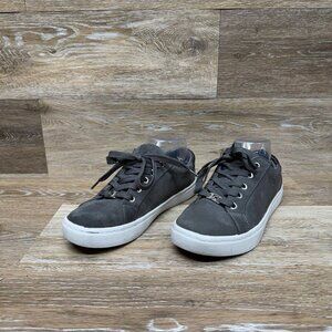 Liz Claiborne LC Warwick Gray Suede Sneakers Women's Size 7.5